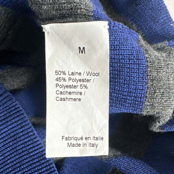 NWT Sonia Rykiel Stripe U-Neck Wool Blend Sweater Women’s Size M - Picture 8 of 8